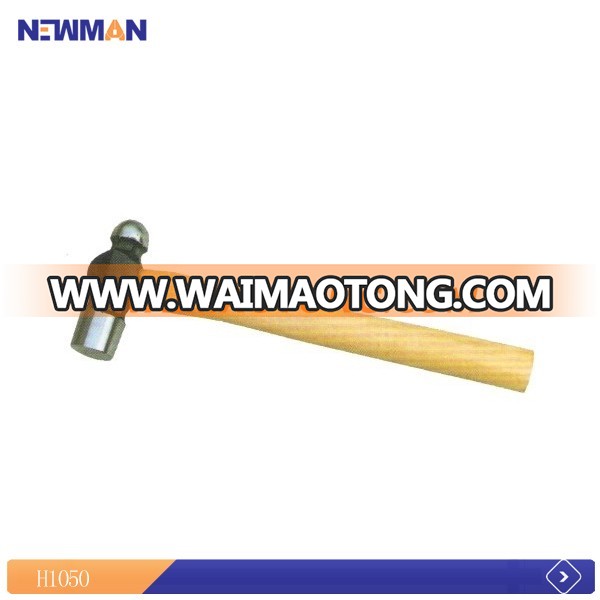 genuine hickory handle drop forging ball pein hammer